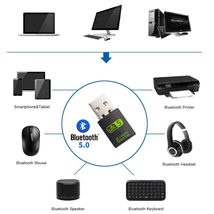 無線LAN Bluetooth 2in1 レシーバー USBアダプター Bluetooth5.0 WiFi 子機 2.4Ghz/5GHz 600Mps 中継機 ワイヤレス 高速 デュアルバンド_画像4