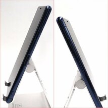 【中古品】045△ スマートフォン Xperia5 SO-01M docomo SIMフリー ブルー_画像3