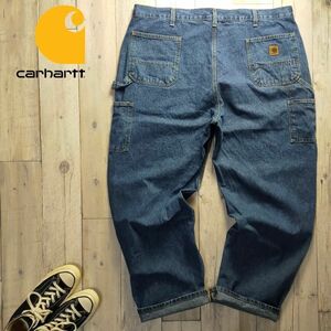 ☆Carhartt カーハート☆BIG SIZE Ｗ44 ペインター デニム パンツ メキシコ製 S1549