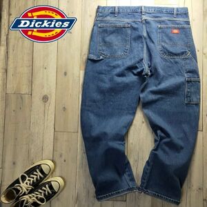 00's☆Dickies ディッキーズ☆1993SNB ペインター デニム パンツ Ｗ40 Ｓ1551