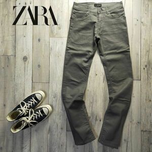 ☆ZARA MAN ザラ☆BLACK TAG ストレッチ スキニー パンツ グレー W30 S481