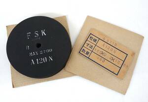 工事現場　工具　道具　プロ＊FSK　砥石＊CUT OFF WHEELS ＊精密切断砥石＊S5715　粒硬　A120N ＊寸法　180x0.3x15.88 ＊枚数 70枚　　