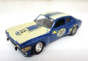 Ретро коллекция в то время * Сделано в Solid France * Ford Capri Rally 2600 RV Ford Capri Rally * 1/43 Minicar № 26