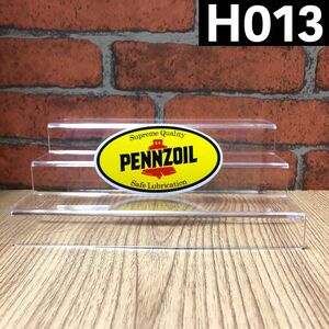 【H013】PENNZOIL ペンズオイル ステッカー【匿名発送 】