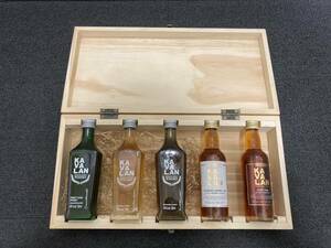 23889☆カヴァラン カバラン KAVALAN ウイスキー ミニボトルセット 40% 50ml 5本