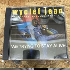 シ● HIPHOP,R&B WYCLEF JEAN - WE TRYING TO STAY ALIVE シングル CD 中古品