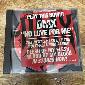 シ● HIPHOP,R&B DMX - NO LOVE FOR ME INST,シングル CD 中古品