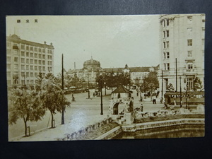 戦前 古絵葉書◆1104 東京駅 画像参照。