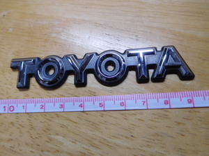 希少レア♪中古・トヨタ・TOYOTAロゴ・チェイサー/クレスタ/ソアラ・不明？エンブレムバッジ旧車レトロカー当時物・街道レーサー