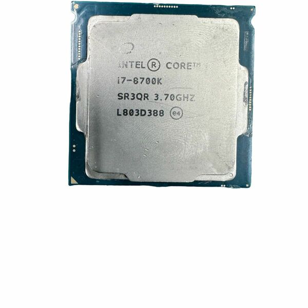 Intel CPU Core i7 8700K ジャンク　動作未確認