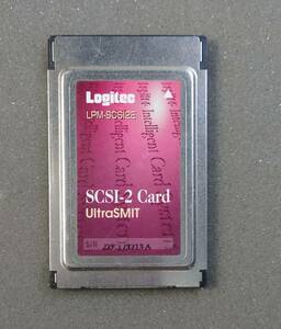 KN4701 [ утиль ] Logitec LPM-SCSI2E SCSI-2 Card UltraSMIT