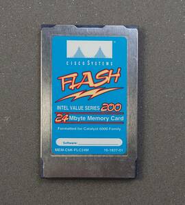 KN4691 [ утиль ] cisco 24MB Memory Card MEM-C6K-FLC24M