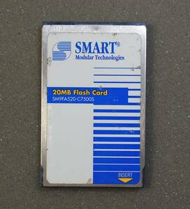 KN4681 [ утиль ] SMART 20MB Flash CARD SM9FA520-C7500S