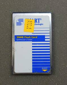 KN4667 [ junk ] SMART 20MB Flash CARD SM9FA520-C7500S