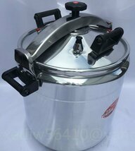 高品質★業務用圧力鍋 アルミニウム 大 ラーメン スープ 大型 厨房機器 プロ仕様 70L 直径44CM_画像1