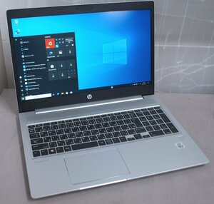 NoT457★扱いやすい15インチFullHD！ hp Probook 450 G7 i5-10210U/8GB/新品256GBSSD/WiFi/Bluetooth/Win10Pro64bitリカバリ済