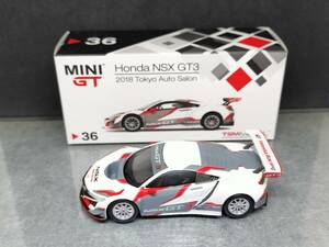 1/64 MINIGT 36 Honda NSX GT3 / 2018 Tokyo Auto Salon