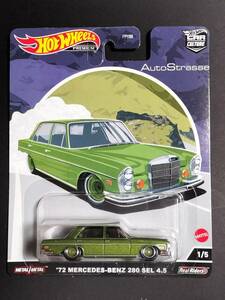 ●ホットウィール '72 MERCEDES-BENZ 280 SEL 4.5