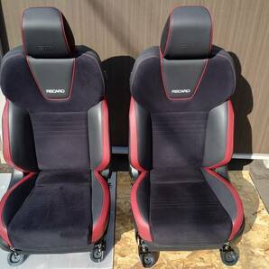 レカロ RECARO WRX STI 純正オプション 電動 シートヒーター SJ フォレスター 左右セットの画像1