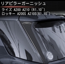 トヨタ マーク Razie 2020 リア ウィンドウトライアングルパネルトリム 2p 2色選択_画像6
