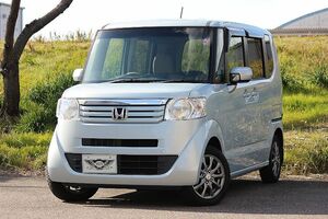 Must sell！機関良好★2012Honda N-BOX G・Lパッケージ 両側Power sliding door　GenuineNavigationTV　バックモニター ■vehicle両のみ購入OK■Authorised inspectionR7.7