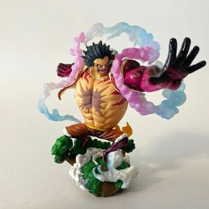 美品■ワンピース ルフィ ギア4 ログボックス リバース ホールケーキアイランド編 フィギュア プチラマLOGBOX RE BIRTH ONE PIECE Figure