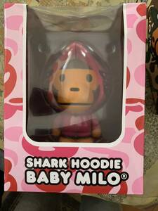 BAPE Baby MILO SHARK HOODI pink