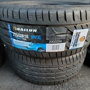 215/40R18　サイレン　21年35週製造　長期在庫品　