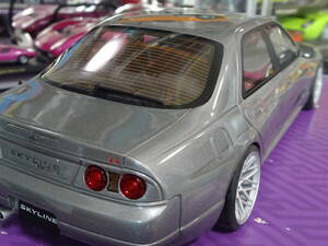 * custom * limitation 700 pcs (398/700)* Kyosho 1/18 Skyline GT-R Autech Version 40th Anniversary modified *R33* "Autech" *