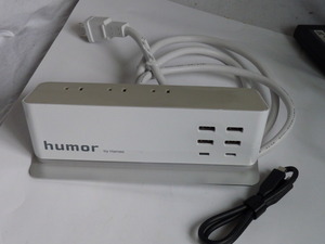 Humor by Hamee AC USB Type-C タップ ◆電源タップ/延長コード