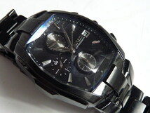 電池交換◆SEIKO セイコー WIRED ワイアード 腕時計 7T92-0HT0 クオーツ カットガラス トノー クロノグラフ _画像2