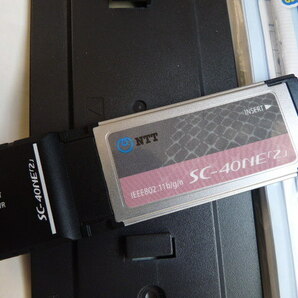 NTT東日本/西日本 RX-600KI 光終端装置 ひかり電話◆無線LANカード SC-40NE「2」（B)の画像5