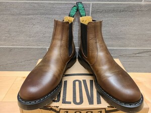 Solovair Dealer Boot UK8ソロヴェアー ディーラーブーツ 27cm サイドゴア Dr.Martens マーチン