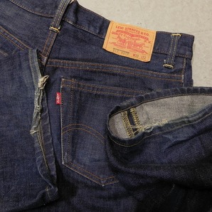 -129★ Levi's リーバイス 517-0217 71517-0017 ビッグE 米国製 バレンシア工場 555刻印 99年製 ジーンズ W33 ブーツカット ビンテージ復刻の画像3