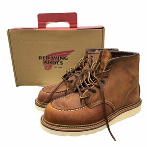 箱付 未使用 レッドウィング 1907 アイリッシュセッター 茶 カッパー ラフ＆タフ モックトゥ ブーツ redwing HOPESMORE 27cm 9437