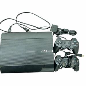 SONY PS3 本体 CECH-4000C ブラックPlayStation3 プレイステーション3 黒 ソニー　コントローラー 通電のみ ジャンク 9582
