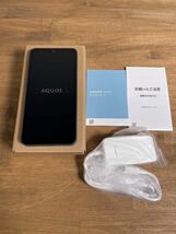 AQUOS wish3 SIMフリー アクオス　ブラック　本体　携帯　Android アンドロイド　SIMフリー　ソフトバンク　法人モデル　No.003_画像1