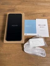 AQUOS wish3 SIMフリー アクオス　ブラック　本体　携帯　Android アンドロイド　SIMフリー　ソフトバンク　法人モデル　No.006_画像1