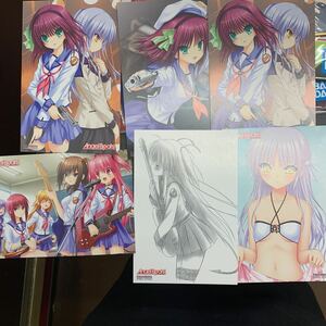 Angel Beats! エンジェルビーツ ポストカード　まとめて6枚　セット