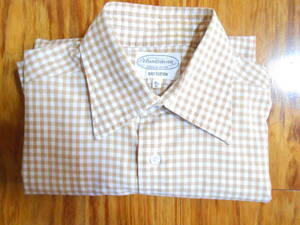  very beautiful goods Vintage super-rare goods Britain old shop Tailor Huntsman Savile Row beautiful dress shirt collectors item UK15-38