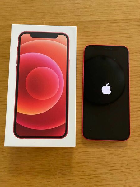 Apple iphone 12 mini 64GB RED SIMフリー版　SIMロック解除済み