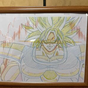 鳥山明　ドラゴンボール原画アートシート額入り