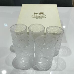 (V2022)coach Coach tumbler set glass 