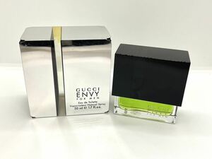 （IS1737）GUCCI/グッチ ENVY FOR MEN　50ml　オードトワレ スプレー 香水