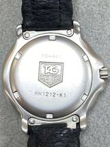 (I46a) TAG HEUER タグホイヤー プロフェッショナル WH1212-K1 クォーツ ボーイズ 腕時計_画像4