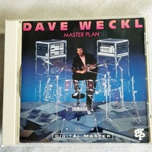 DAVE WECKL「MASTER PLAN」＊80年代にチック・コリアに抜擢されたドラマー、デイヴ・ウェックルが才能を全面開花させた初リーダー作_画像1