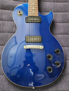 Gibson USA Melody Maker 2014 Repainted to Metallic Blue