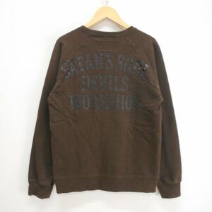 WACKO MARIA Wacko Maria SATAN'S SOUL back print sweat sweatshirt pull over M 10115055