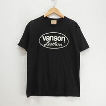 VANSON バンソン 半袖 Tシャツ ロゴ プリント L 10114838_画像1