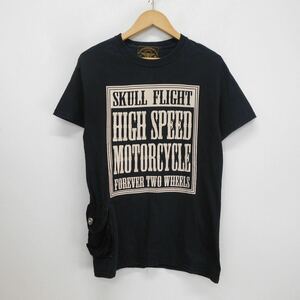 SKULL FLIGHT スカルフライト半袖 Tシャツ ポケット付き ロゴ 36 10109889